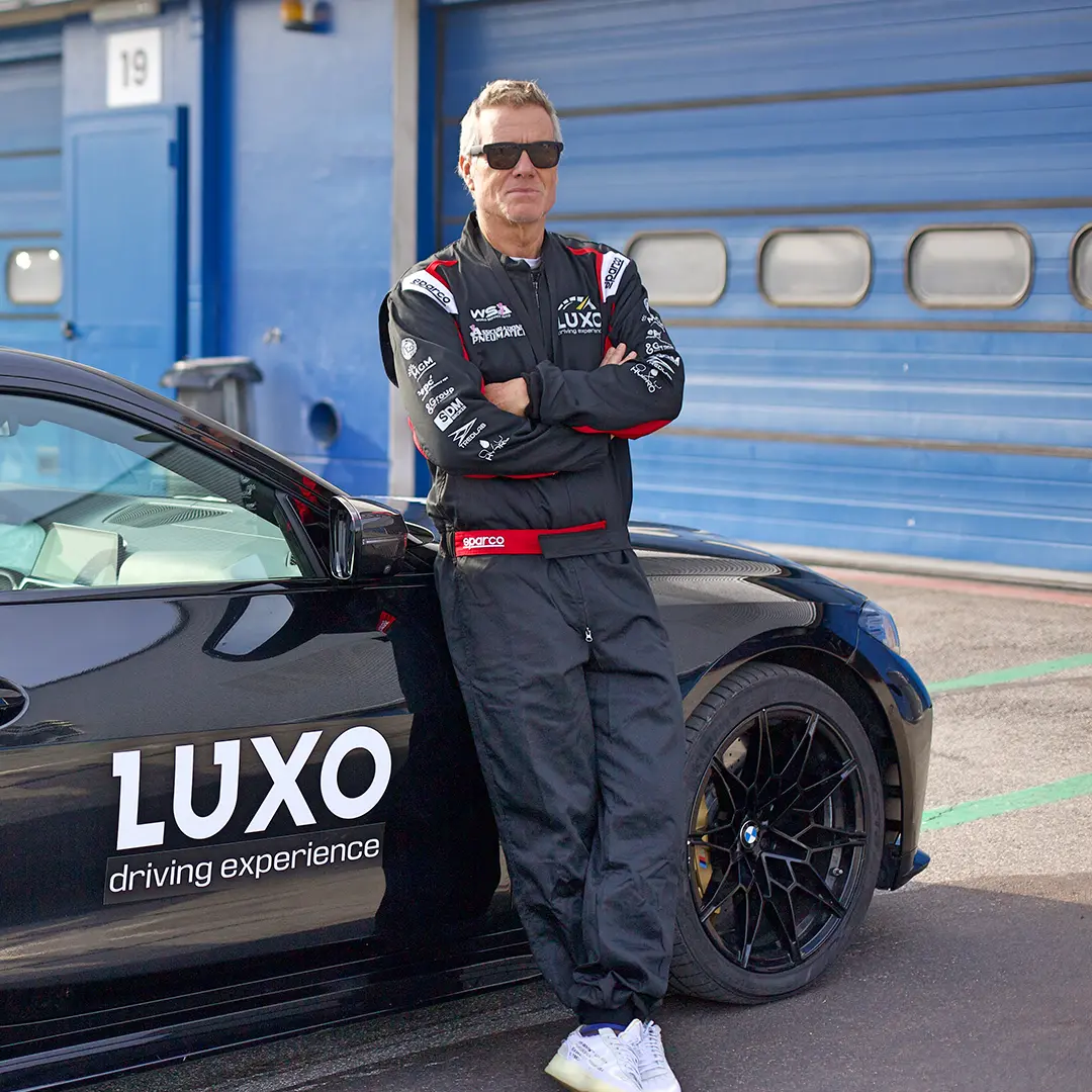 Jimmy Ghione testimonial per la Luxo Driving Experience